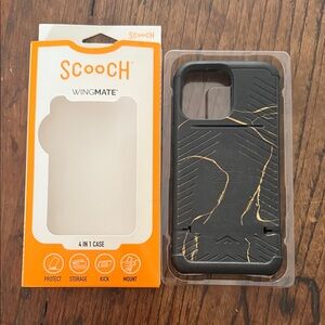 Wingmate Black and Gold Phone Case